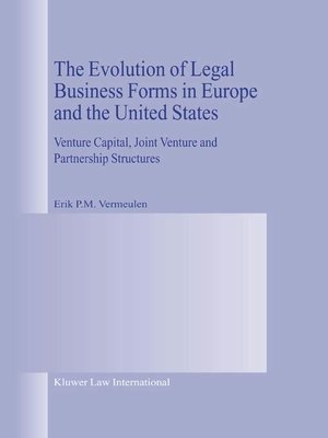 cover image of The Evolution of Legal Business Forms in Europe and the United States